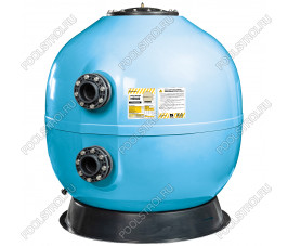 Фильтр AquaViva MS1400 (77 м³/ч , 1400 мм, 2340 кг, 110 мм, 2,5Бар, 1 м засыпка)