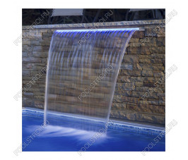 Стеновой водопад Aquaviva PB 900-25(L) с LED подсветкой (906х138х76 мм)